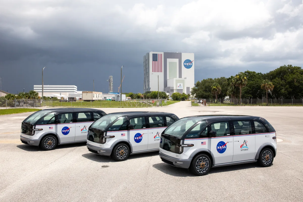 New electric vehicles for NASA’s Artemis missions delivered